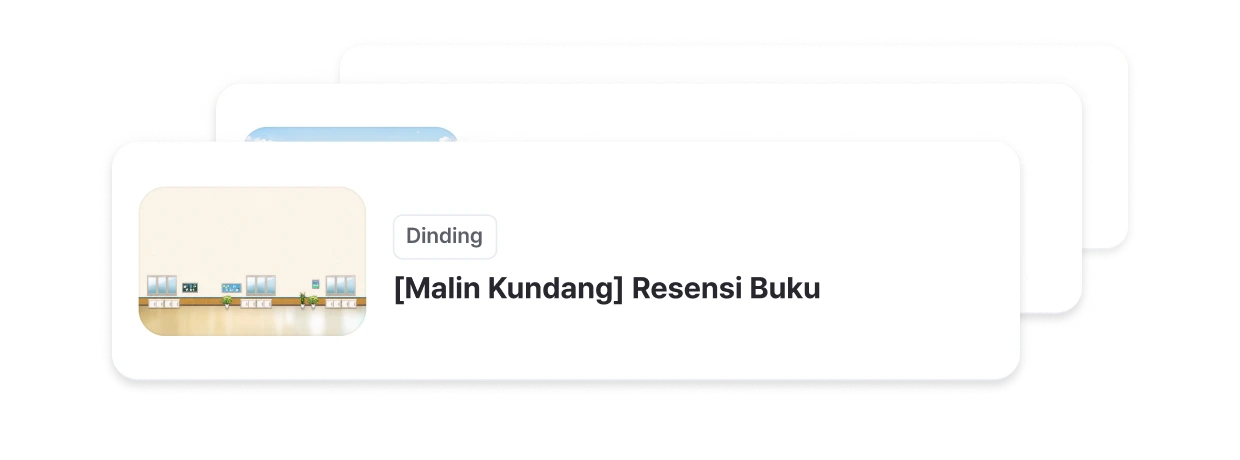 Pratinjau daftar papan